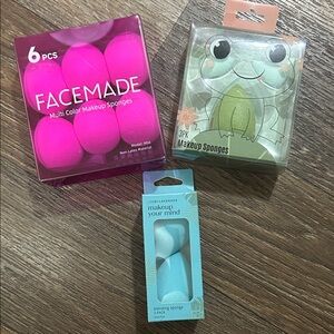 NEW Facemade Makeup Sponges Set Bundle